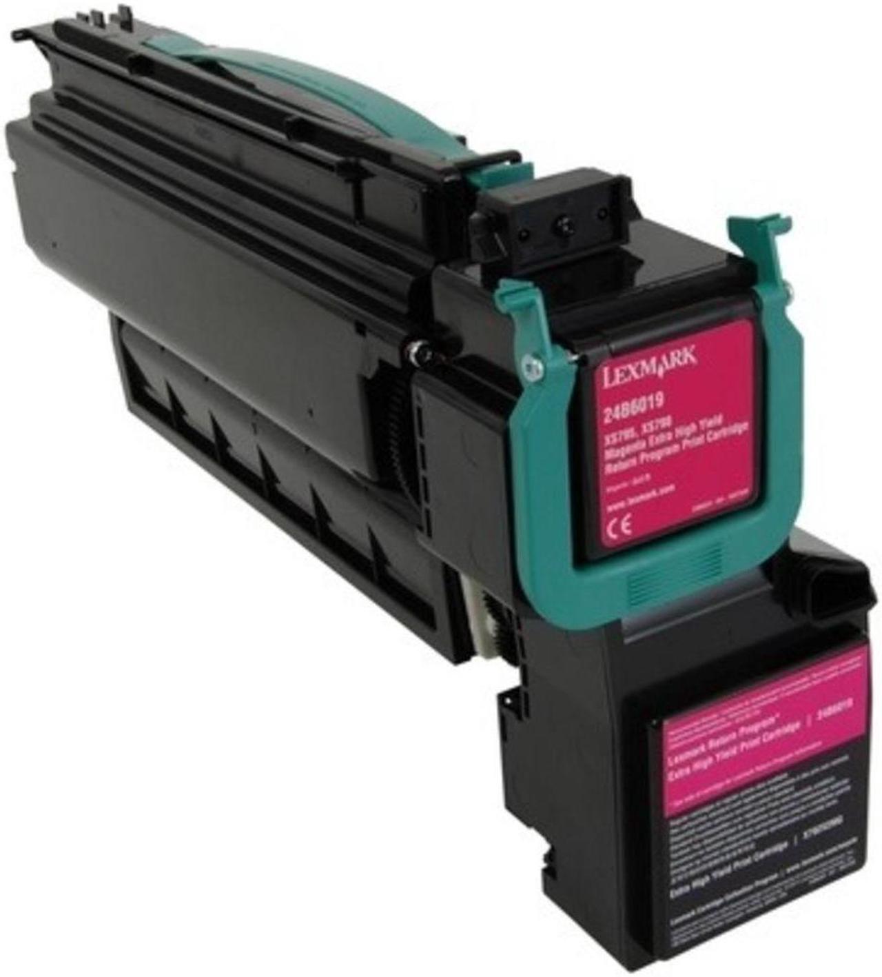 Alt view image 11 of 12 - LEXMARK XS795, XS798 MAGENTA EXTRA HIGH YIELD RETURN PROGRAM PRINT CARTRIDGE