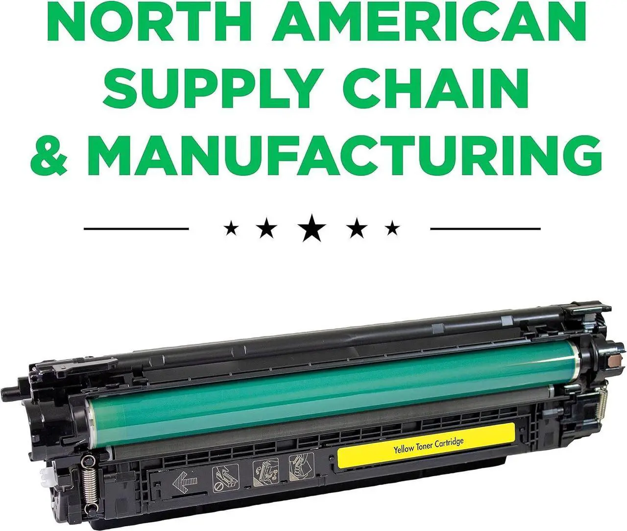 Alt view image 2 of 6 - Clover Remanufactured Toner Cartridge Replacement for HP CF472X (HP 657X) High Yield | Yellow