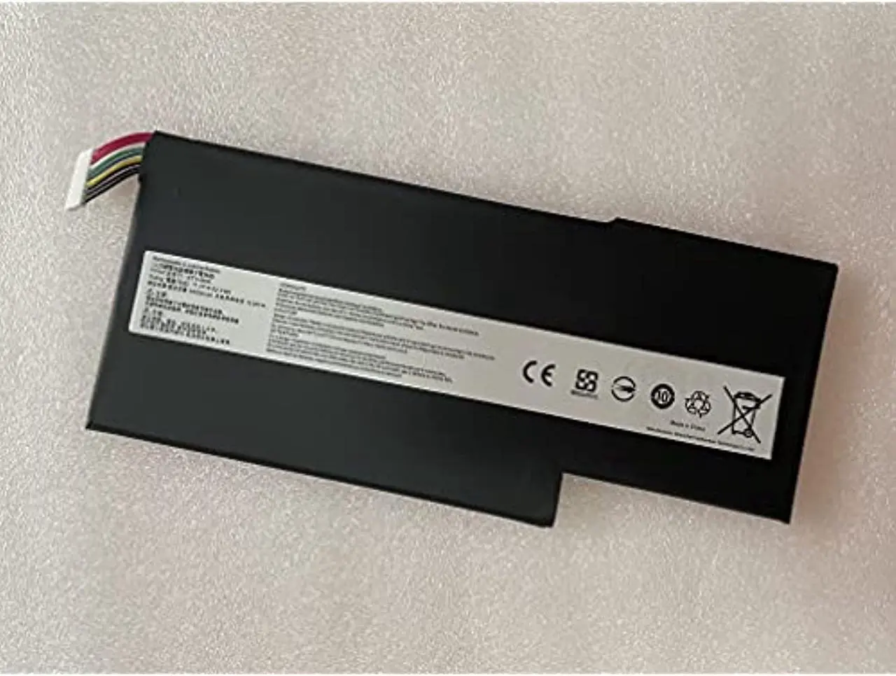 Alt view image 2 of 5 - Replacement Bty-M6k Battery Compatible With Msi Stealth Pro Gs63vr 7Rg 7Rg-005 Gf63 Thin 8Rc 8Rd 9Sc 9Scxr 8Rd-050Nl 010Es Gf75 Thin 3Rd 8Sc 8Rd 8Rc 8Rx 9Sc 9Sc-088Cn Ms-17B4 Ms-16K3