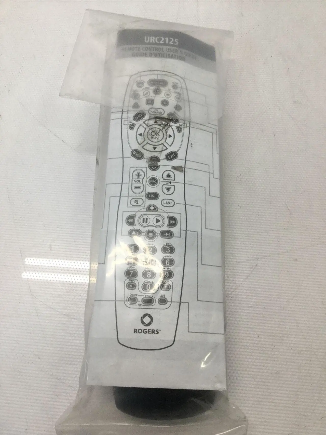 Alt view image 2 of 2 - URC2125 UNIVERSAL REMOTE CONTROL