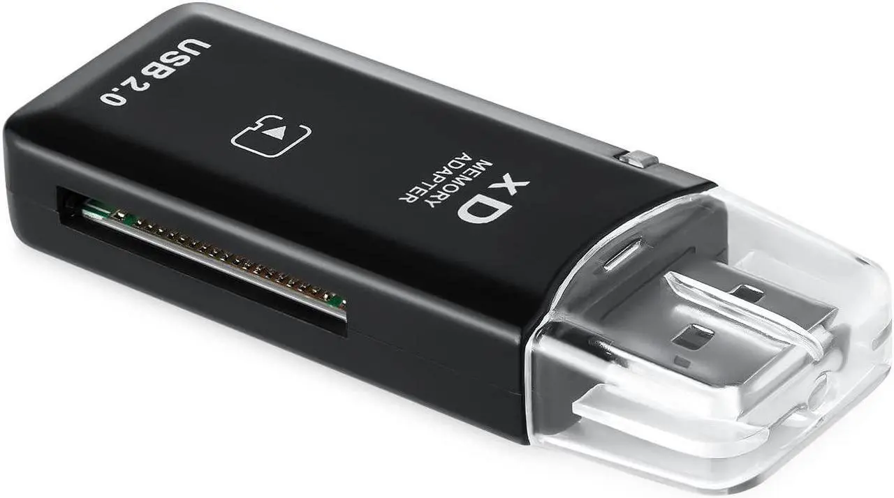 Main image of eTECH USB2.0 Black Color High Speed xD Memory Card Reader Supports Olympus and Fuji XD Picture Card 1GB 2GB