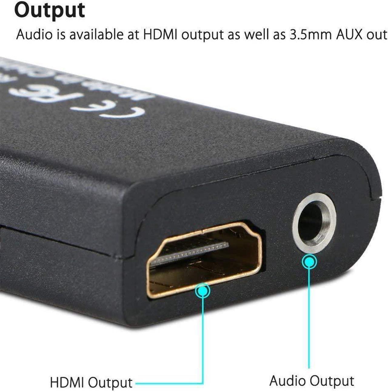 Alt view image 3 of 3 - Video AV Adapter for Sony Playstation 2 PS2 to HDMI Converter w/ 3.5mm Audio Output for HDTV HDMI Monitor by