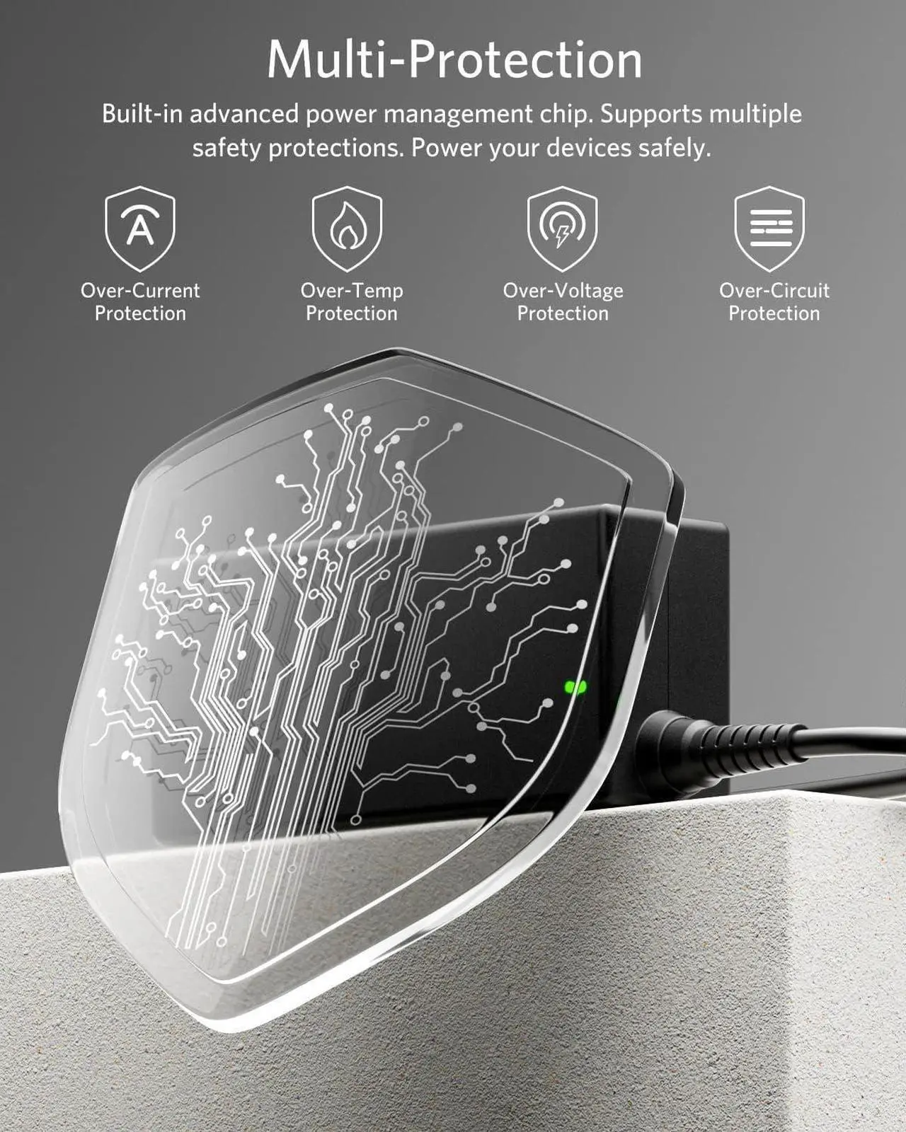 Alt view image 5 of 7 - Universal Laptop Charger 90W AC Adapter Replacement for HP      Google MacBook Pro Air Charger 90w 65w 45w USB Type C Chromebook Charger Power Adapter