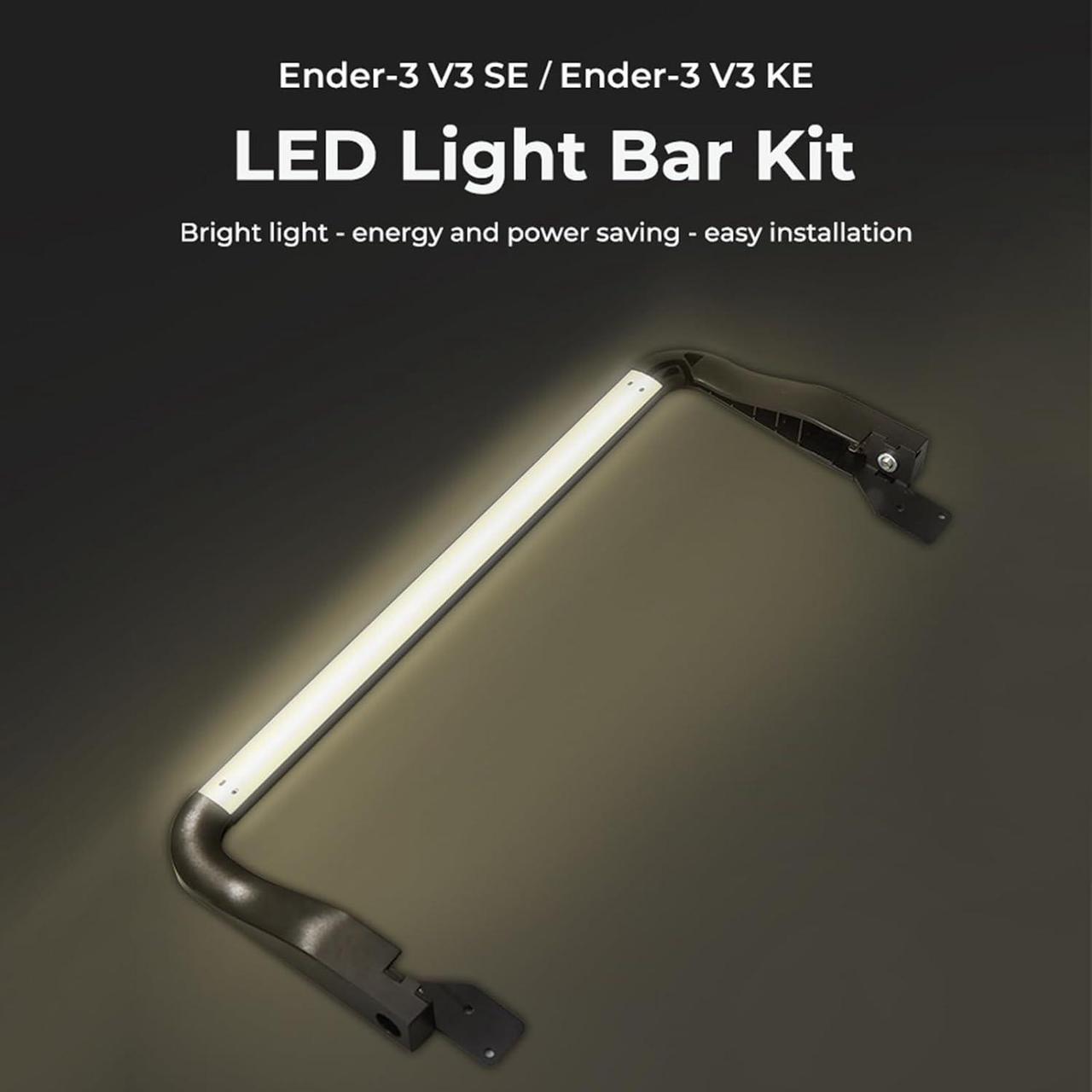Alt view image 2 of 6 - Official Creality Ender 3 V3 LED Light Bar Kit, Bright Light 3D Printer LED Light Bar Kit Energy and Power Saving 24V 5W for Ender 3 V3 SE/Ender 3 V3 KE 3D Printer