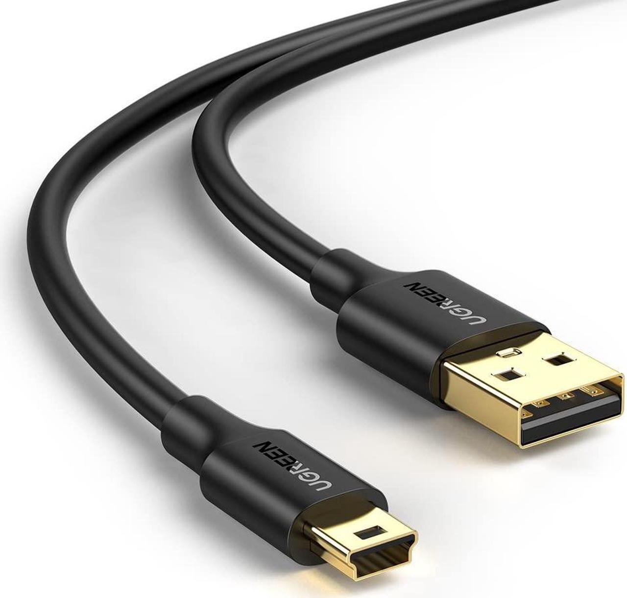 Main image of Mini USB Cable 10 FT USB Mini Cable Mini USB 2.0 Cable USB Mini B Cord Mini USB Charger Cable Compatible with Garmin Nuvi GPS SatNav Dash Cam Camera PS3 Controller Hard Drive GoPro Hero 3+ PDA
