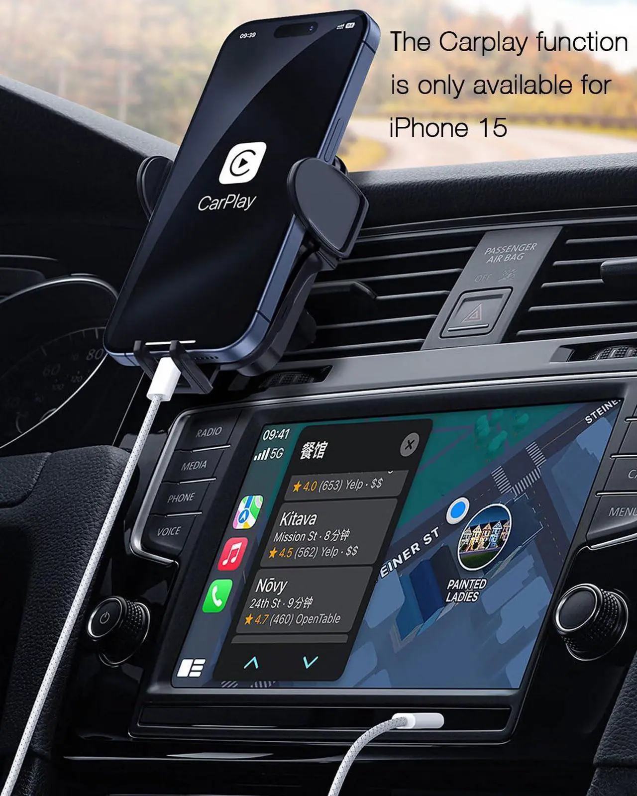 Alt view image 2 of 7 - iPhone 15/16 USB A to USB C Woven Cable for iPhone 16E(SE4) 15/16 Pro Max 15/6 Plus iPad 10th Gen iPad Pro 12.9/11 iPad Air 5th/4th Gen Mini 6th Type-c Charger Cord Car Play Charging Cable