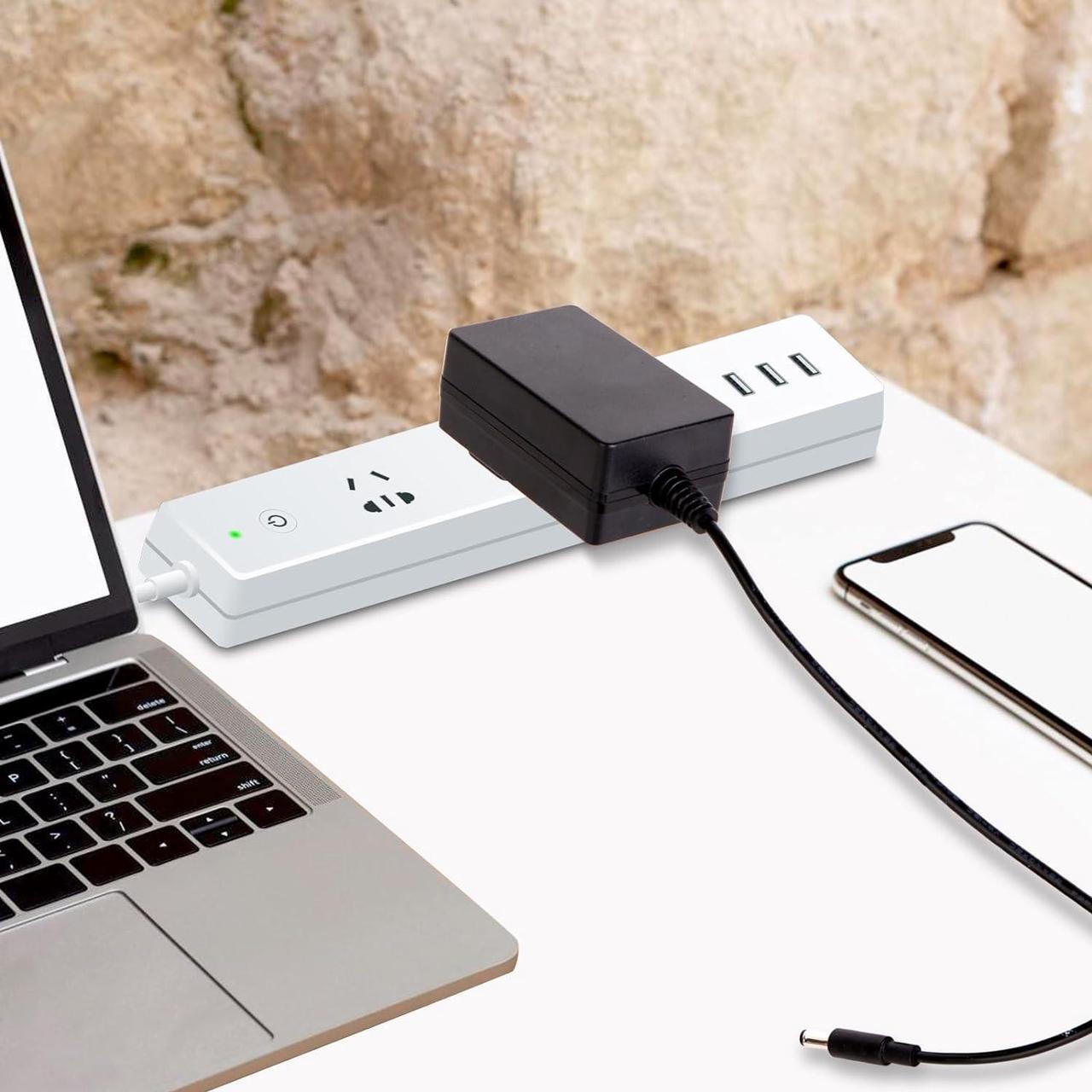 Alt view image 4 of 6 - 5V 1A Power Supply Charger AC Adapter DC 5 Volt 1 Amps Power Adapter 5V Regulated Switching Power Cord for 100mA 200mA 300mA 350mA 400mA 500mA 600mA 700mA 800mA 850mA 900mA 1000mA Electronics