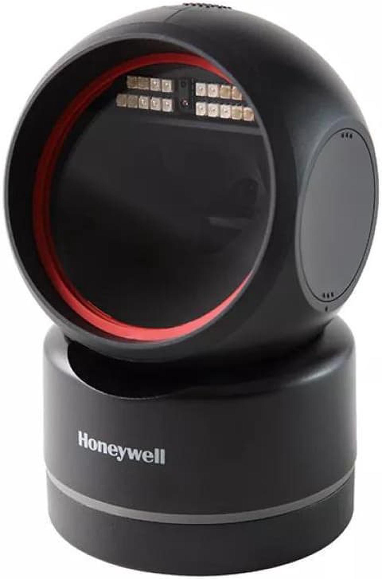 Honeywell Black HF680 Wired 2D Barcode Scanner USB Kit, Plug and Play, Large Screen,HF680-R1-2USB-G