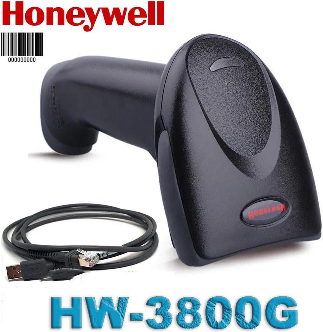 Honeywell Corded Barcode Scanner Adaptus HW-3800G 1D Handheld Image Code Reader USB Kit