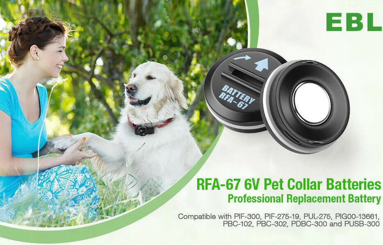 Alt view image 4 of 6 - 10 Pack 6V RFA-67 Battery Replacement For Pet Safe Fence Bark Training Collars