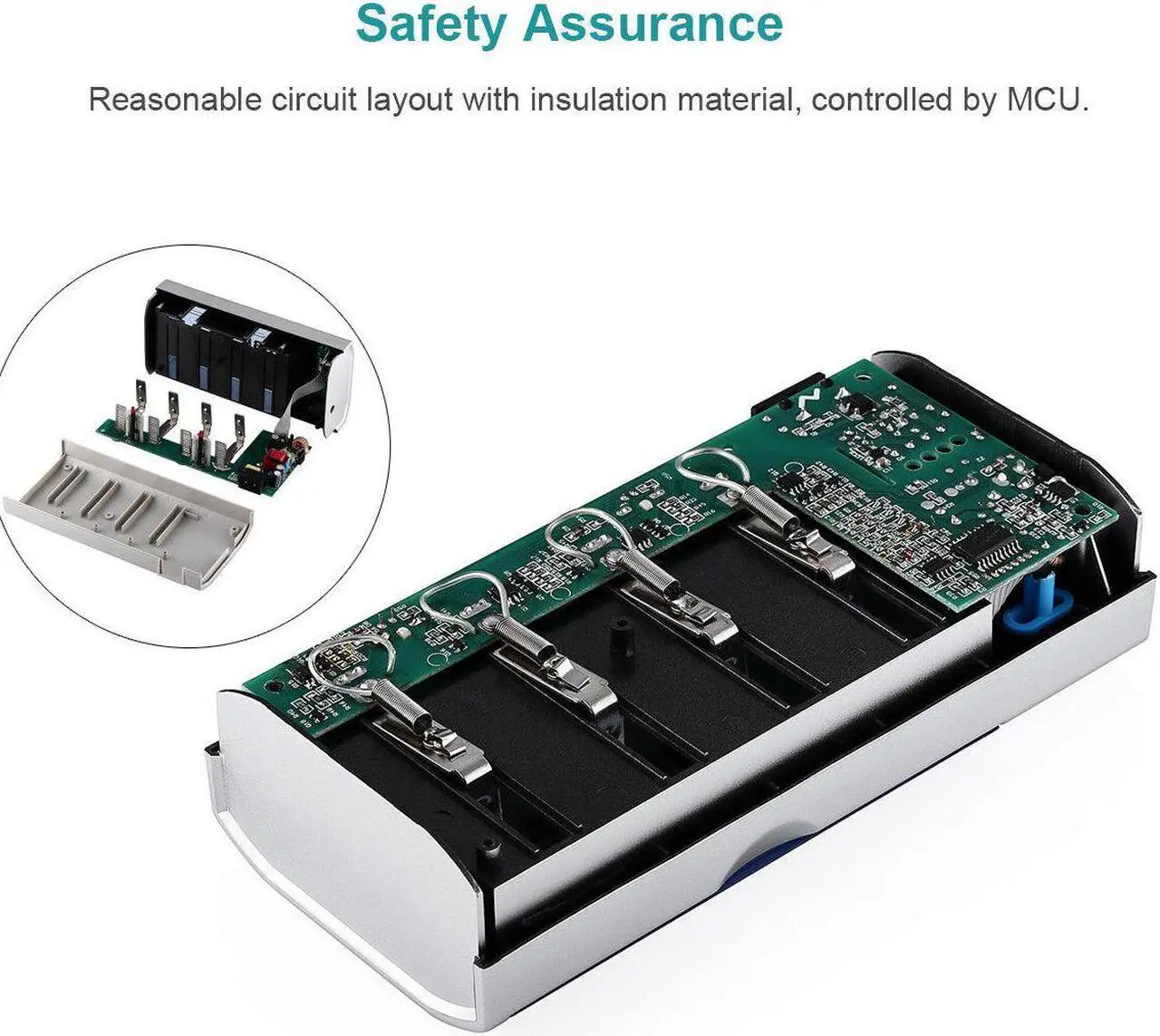 Alt view image 4 of 6 - LCD Smart Battery Charger For AAA AA C D 9V Ni-MH Ni-CD Rechargeable Batteries