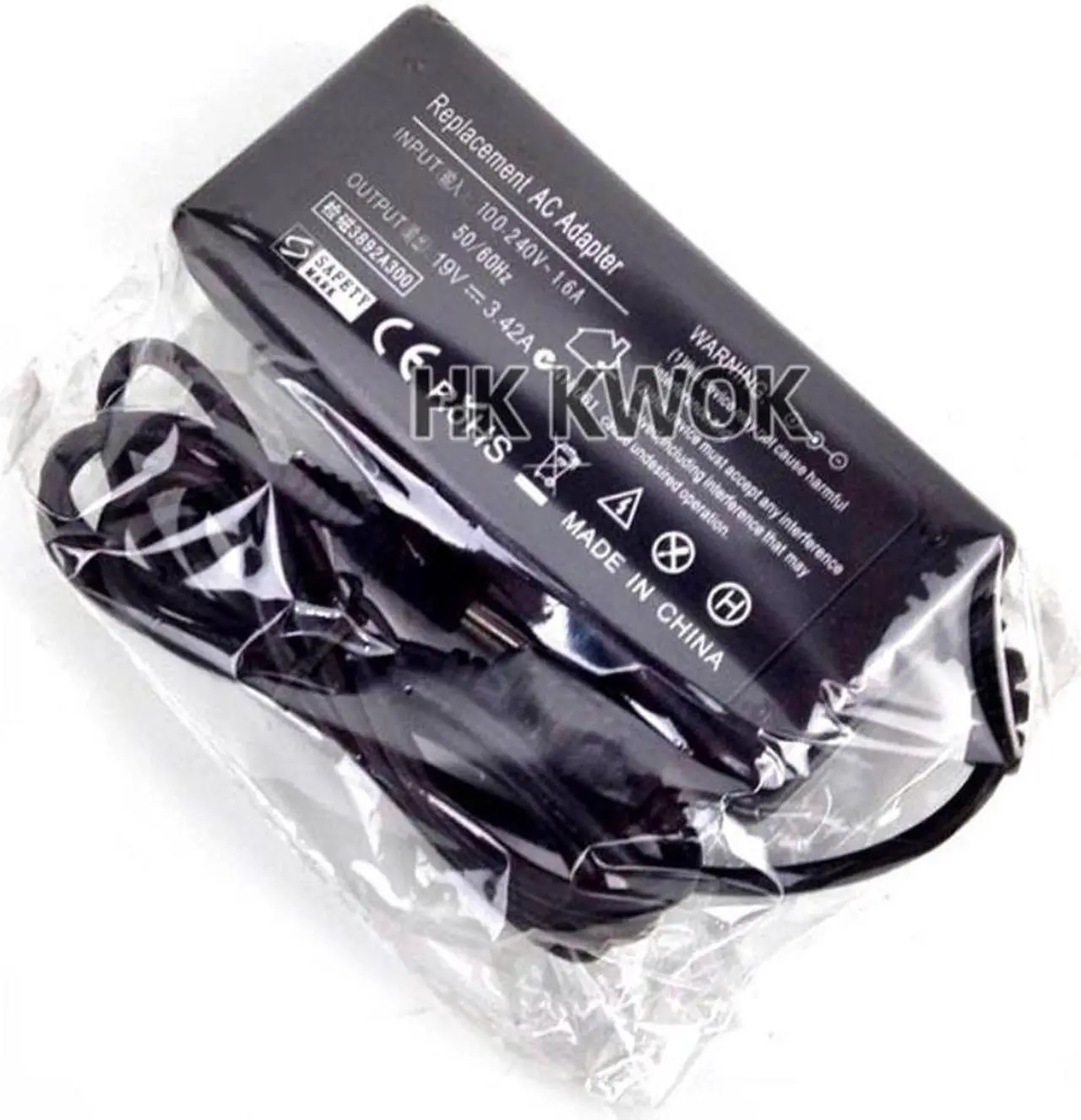 Alt view image 2 of 4 - 19V 3.42A AC Power Adapter Charger For Lenovo/Toshiba/Asus/Dell/Acer Laptop Adapter Notebook Power Supply Portable Charger