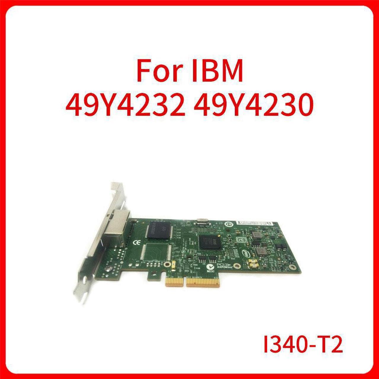 49Y4232 49Y4230 For IBM Intel Ethernet Gigabit PCI-E Dual Port Server Adapter I340-T2 NIC Daughter Card