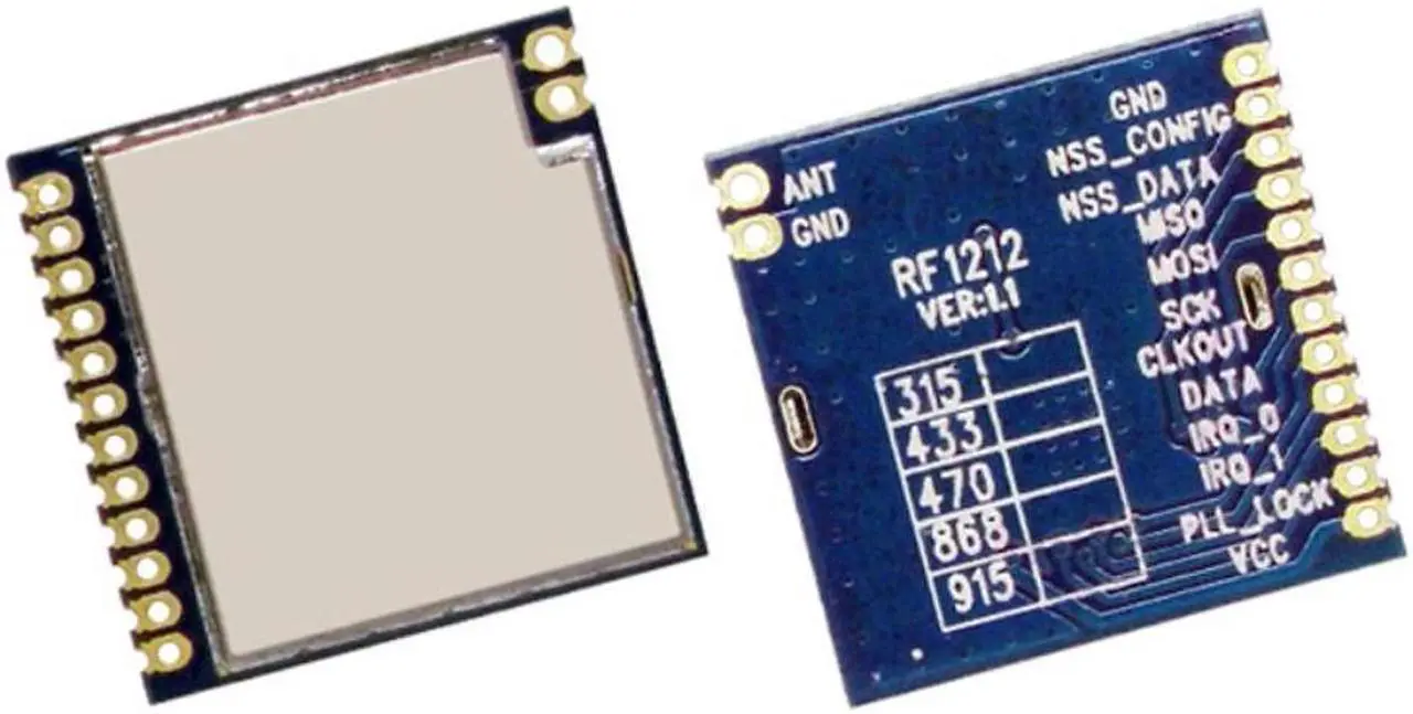 (50pcs/lot) RF1212 433MHz RF Transmitter and Receiver Wireless Front ...