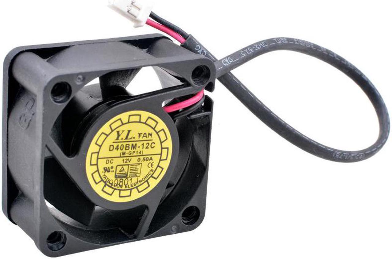 D40BM-12C 4cm 40mm fan 40x40x20mm DC12V 0.40A Double ball bearing Cooling fan for industrial computer power supply