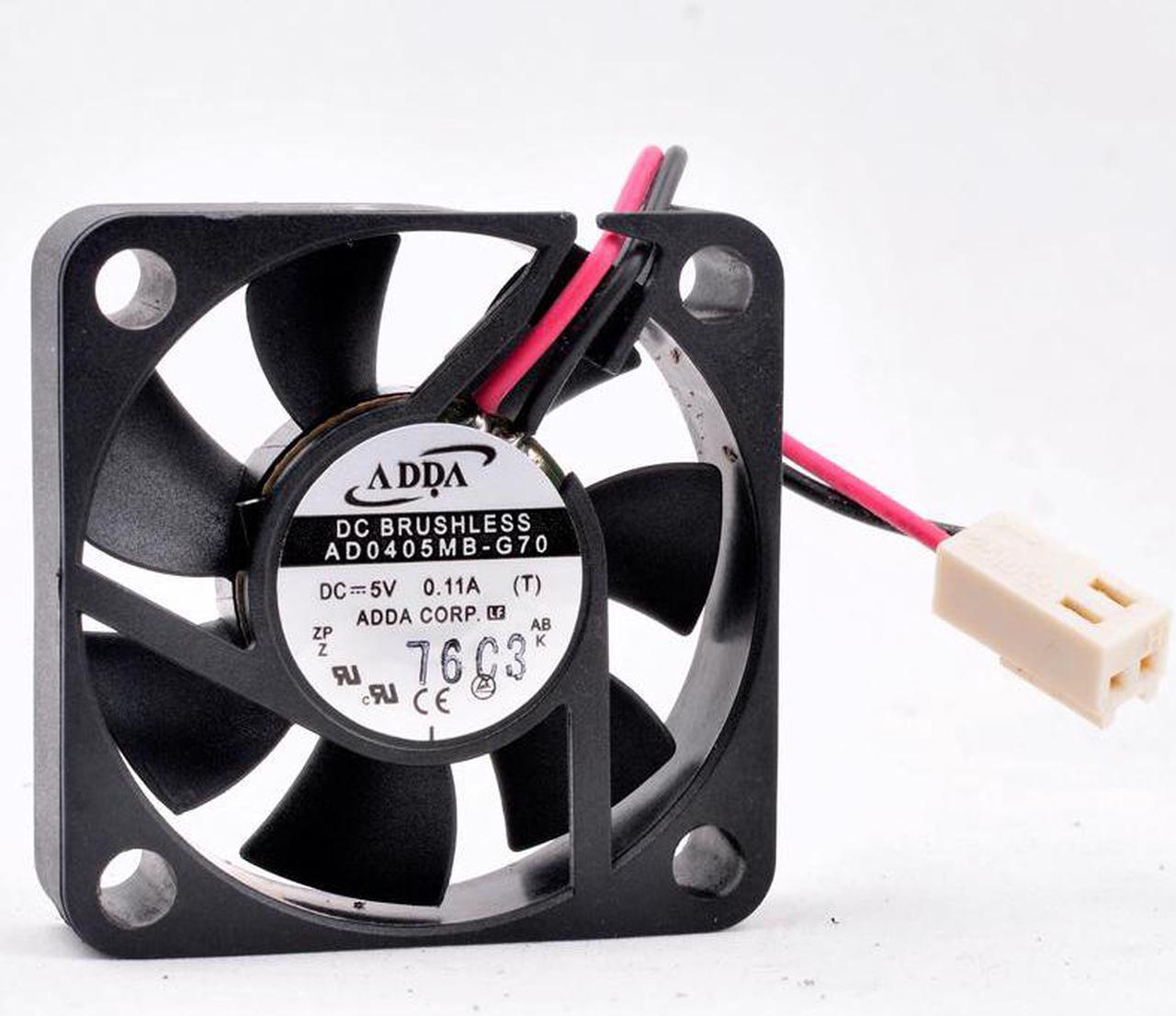 AD0405MB-G70 4cm 40mm fan 40x40x10mm DC5V 0.11A 2 ball bearings cooling fan for router cash register