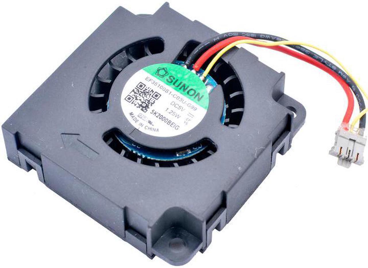 EF35100S1-C03U-G99 35mm 35x35x10mm 3.5cm DC5V 1.25W 3 lines of turbo blower cooling fans for drones/projectors