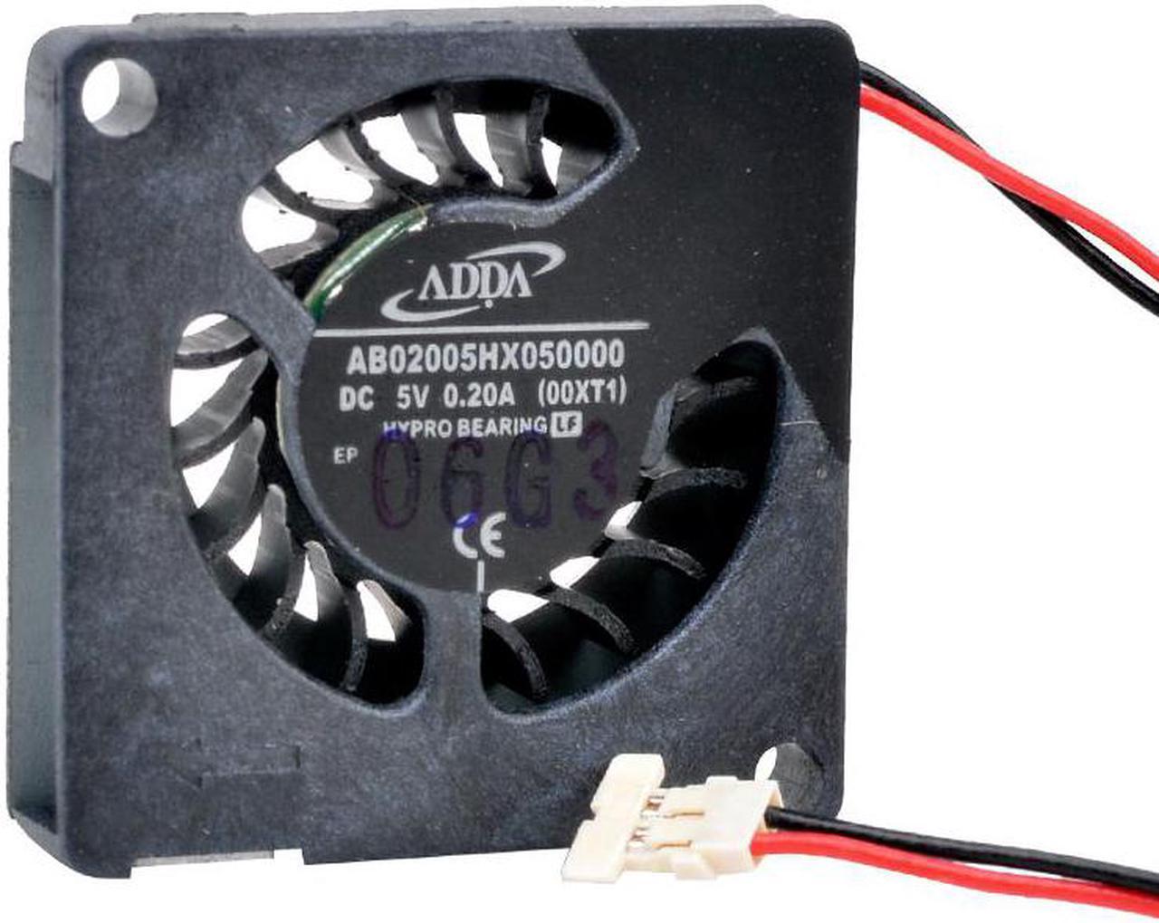 AB02005HX050000 2cm 20mm blower fan 20x20x5mm DC5V 0.20A Miniature ultra-thin side blowing small turbo cooling fan