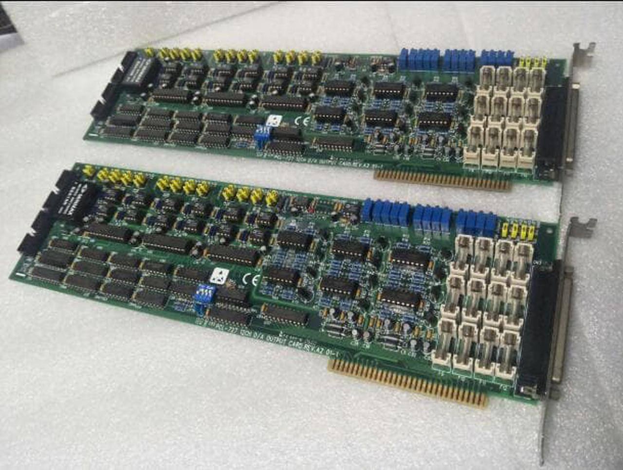 100%OK PCL-727 REV:A2 12CH D/A Digital I/O Channel Analog Output ISA Card