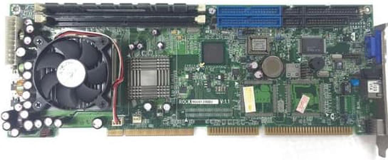 ROCKY-3785EV 100% OK IPC Board Full-size CPU Card ISA Industrial Mainboard PICMG 1.0 with CPU RAM 1-LAN