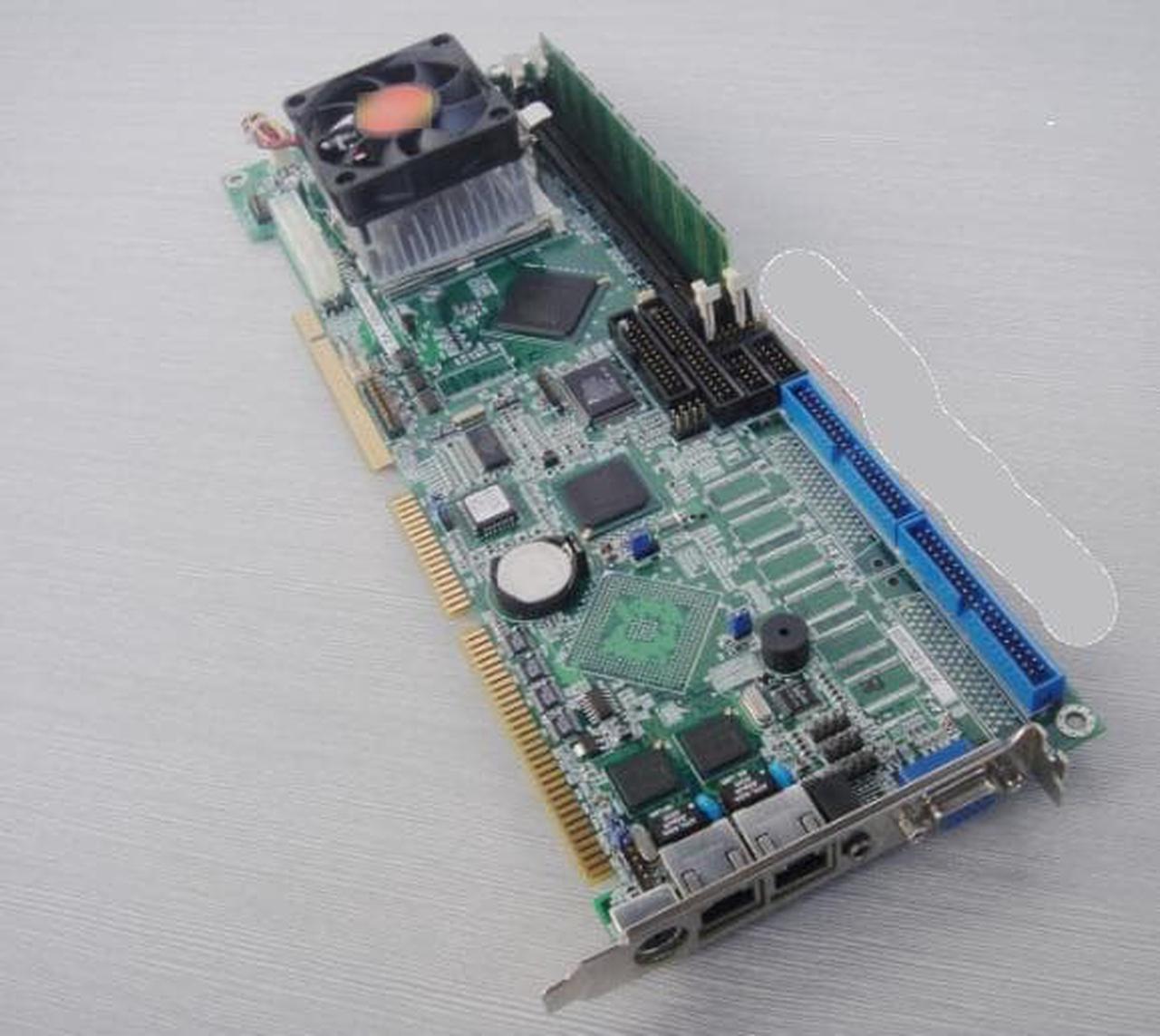 ROCKY-3782EV V1.3 100% OK IPC Board Full-size CPU Card ISA Industrial Mainboard PICMG 1.0  with CPU RAM 2*LAN