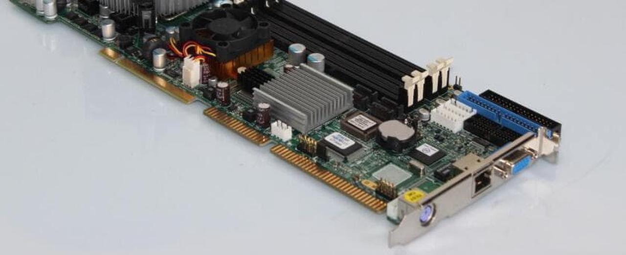 100% OK Embedded IPC Board PEAK760VL2 Full-size CPU Card ISA Industrial Mainboard PICMG 1.0 with CPU RAM 1*LAN