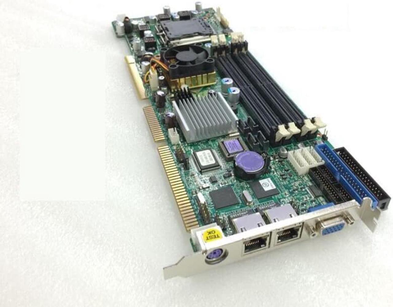 PEAK760VL2 100% OK Embedded IPC Board Full-size CPU Card ISA Industrial Mainboard PICMG 1.0 with CPU RAM 2*LAN