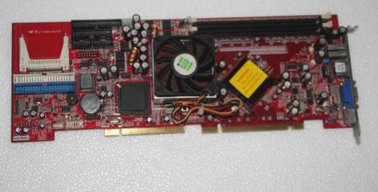 SAGP-845EV V1.1  100% OK IPC Board Full-size CPU Card ISA Industrial Mainboard PICMG 1.0  with CPU RAM LAN