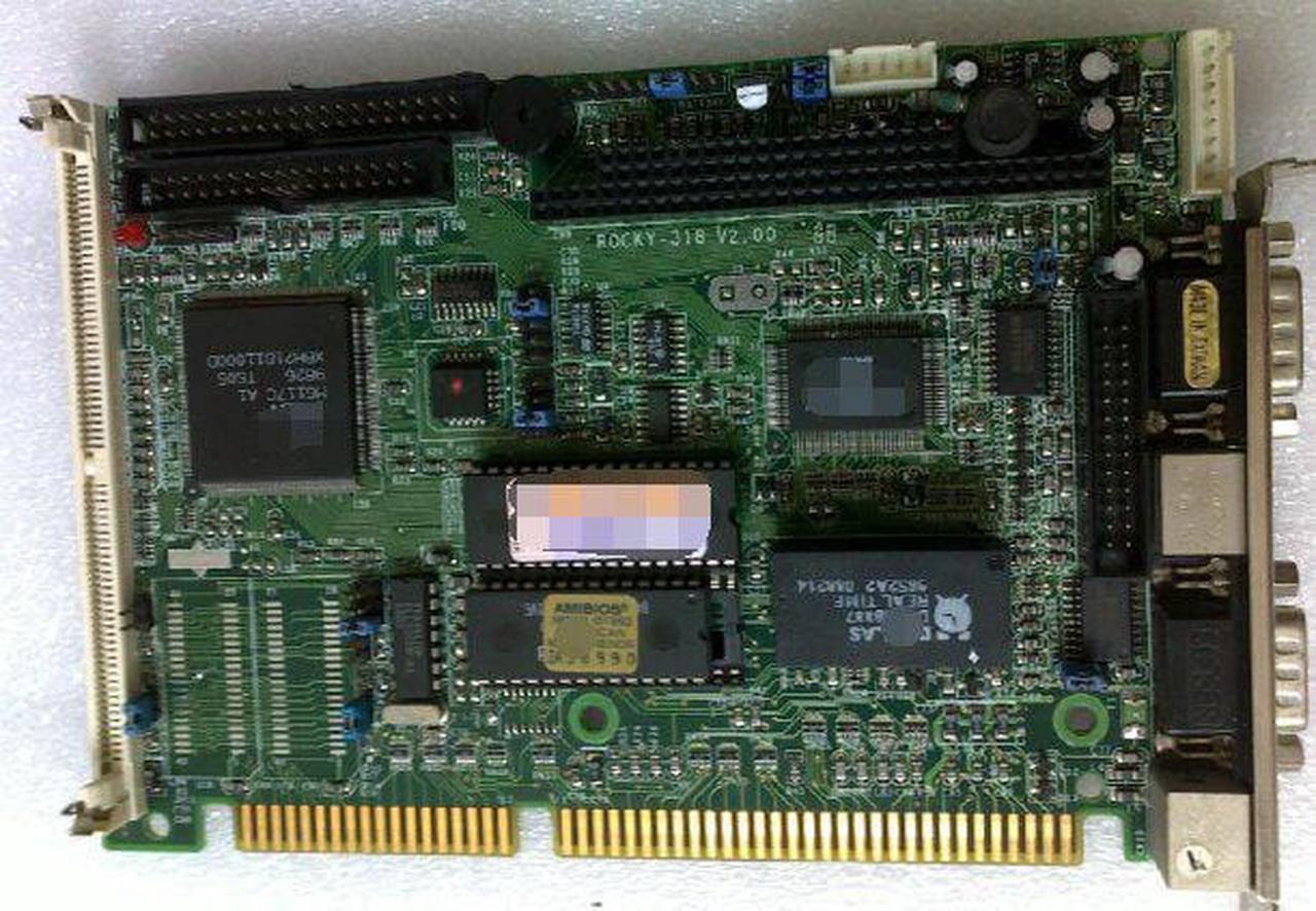 Main image of ROCKY-318 ISA  100% OK IPC Board Slot Industrial motherboard Half-Size CPU Card PICMG10 With CPU RAM
