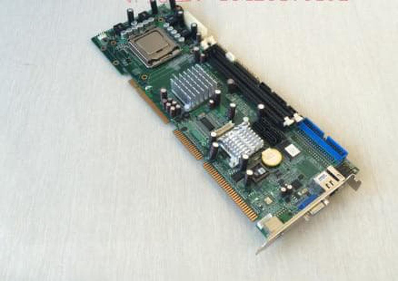 FSB-866G REV:A1100% OK IPC Board Full-size CPU Card ISA PCI Industrial Embedded Mainboard PICMG1.0 With CPU No Fan