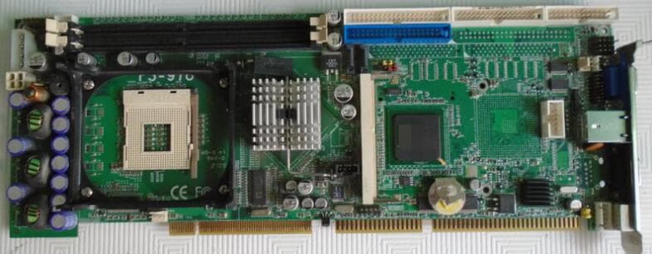 100% OK IPC Board FS-978 Full-size CPU Card ISA Industrial Mainboard PICMG 1.0 with CPU RAM 1*LAN