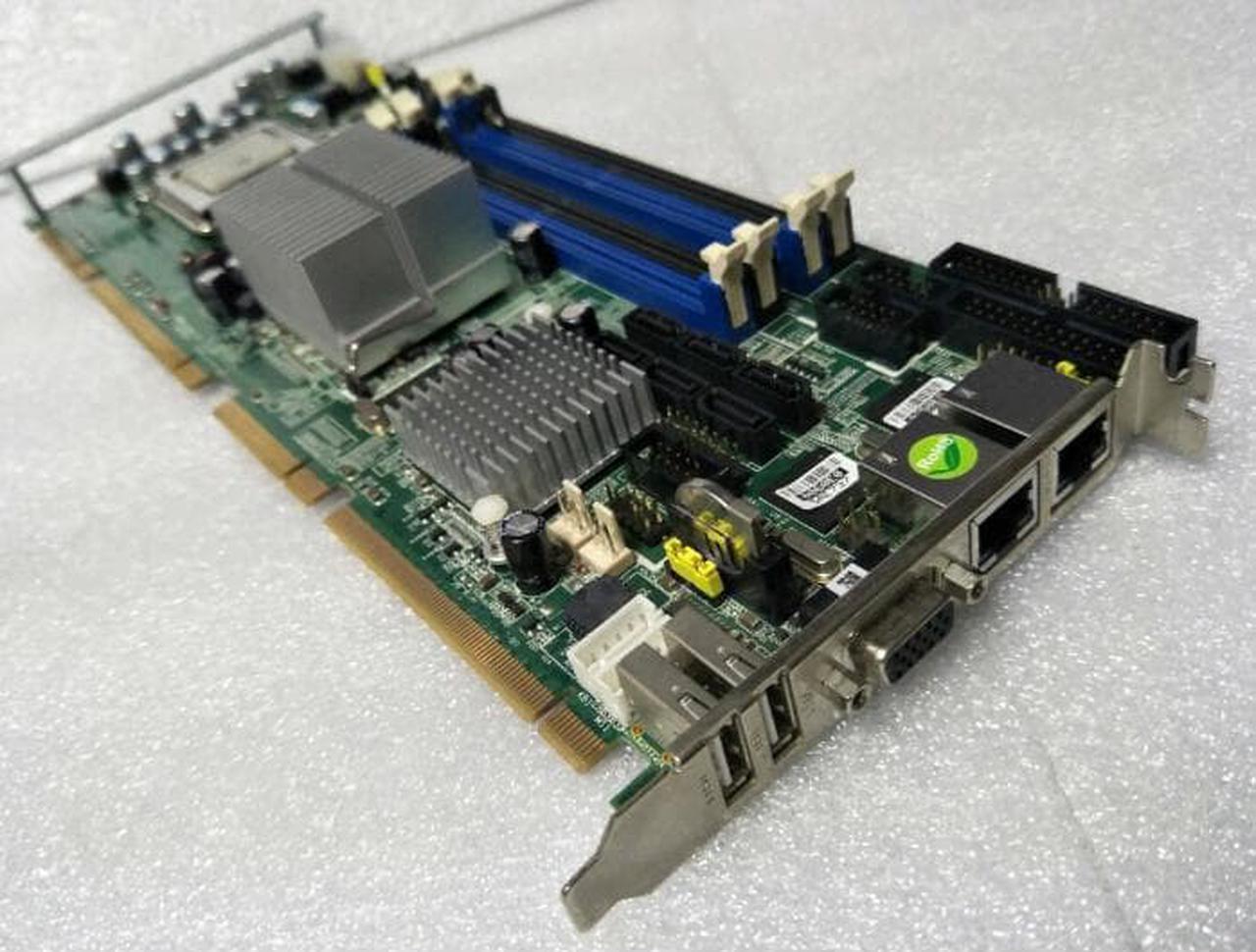 SHB101 Rev.A1-RC 100% OK IPC Board Full-size CPU Card PCI-E PCI Industrial Embedded Mainboard PICMG 1.3 With CPU RAM 2*LAN