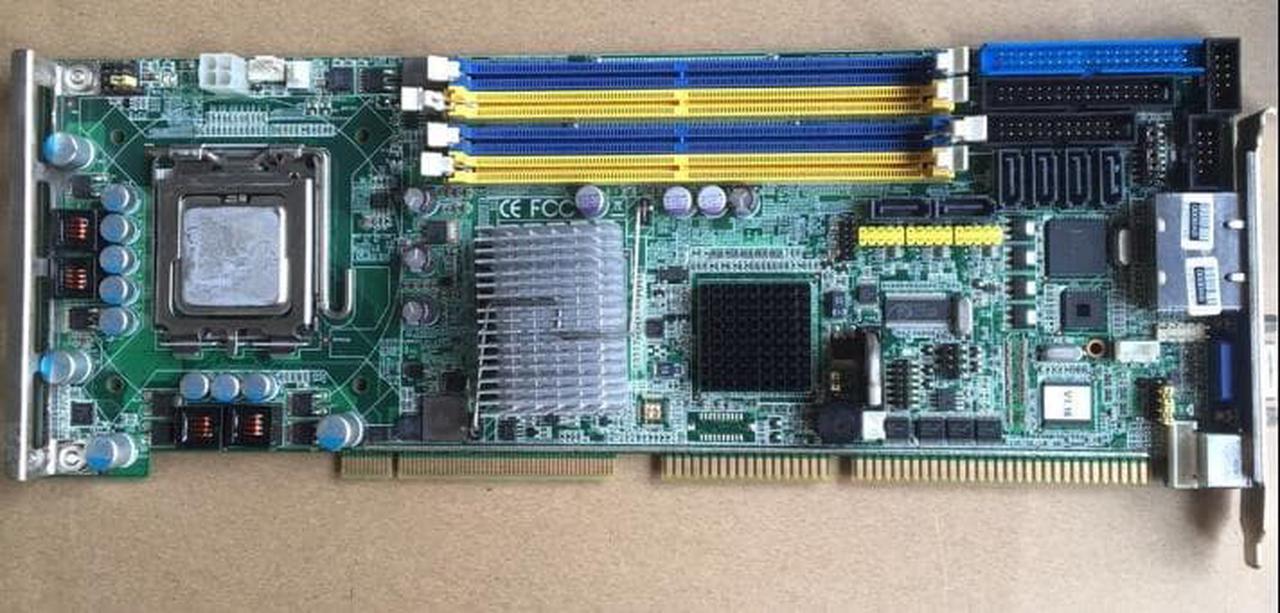 100%OK IPC Board PCA-6194G2 REV.A1 PCA-6194 Full-size CPU Card ISA Industrial Embedded Mainboard PICMG1.0 With CPU RAM 2*LAN