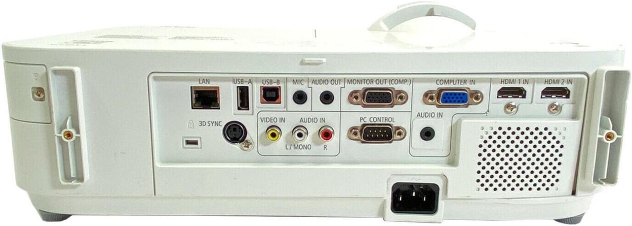 Alt view image 2 of 5 - NEC NP-M332XS DLP Projector Short-Throw 3300 Lumens 3D NP30LP USB HDMI w/Bundle
