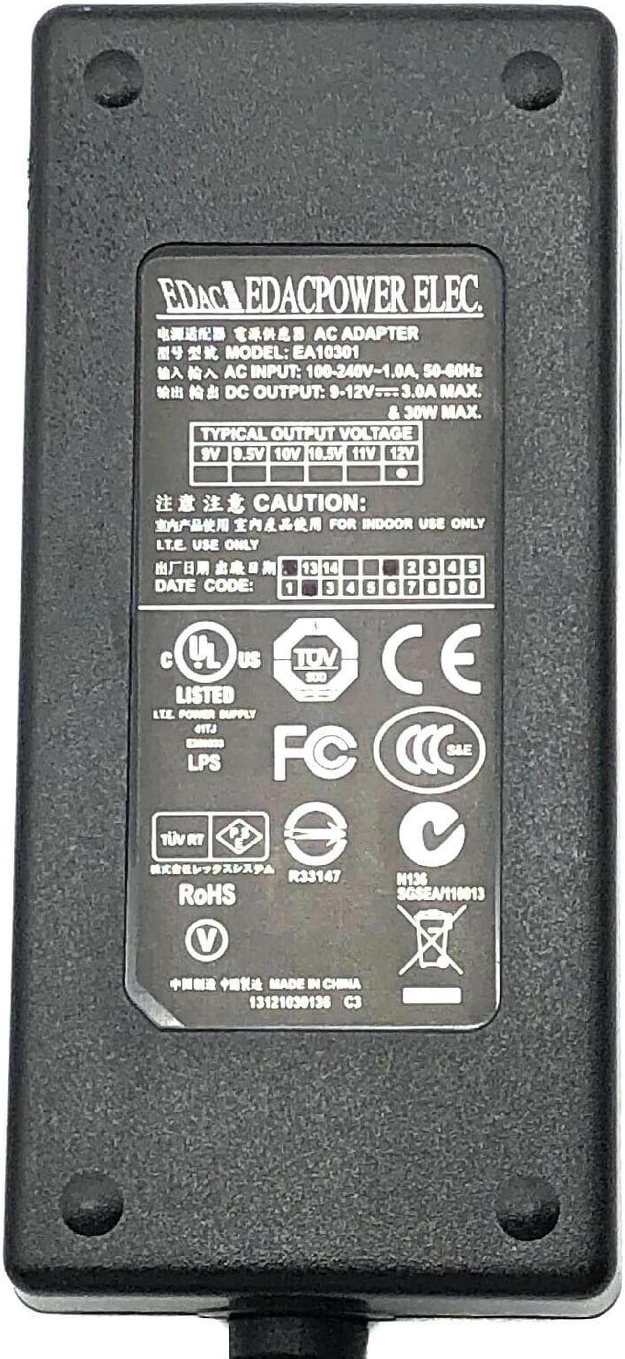 Alt view image 2 of 6 - Genuine Edac Adapter for Cisco Meraki MR56 MR55 MR53E MR53 MR52 MR46E Wireles AP