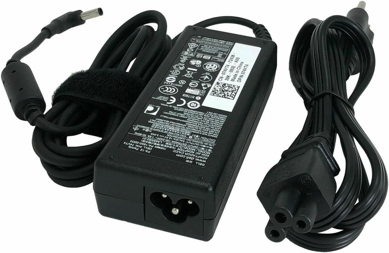 Alt view image 3 of 4 - Genuine Dell AC Adapter For Inspiron 11 3147 3148 Laptop Charger 65W w/PC OEM