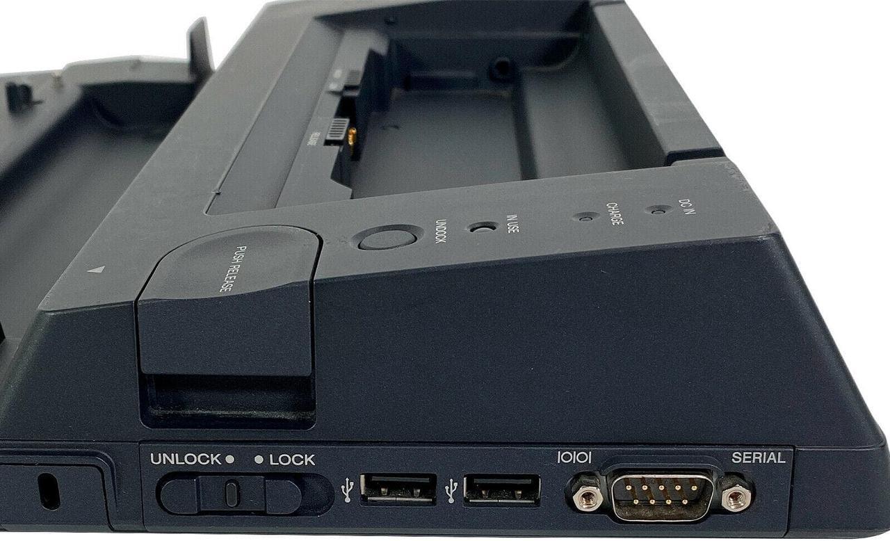 Alt view image 5 of 7 - Genuine Sony VGP-PRBX1 Multi-Function Bay Docking Station w/ Adapter w/ Cord