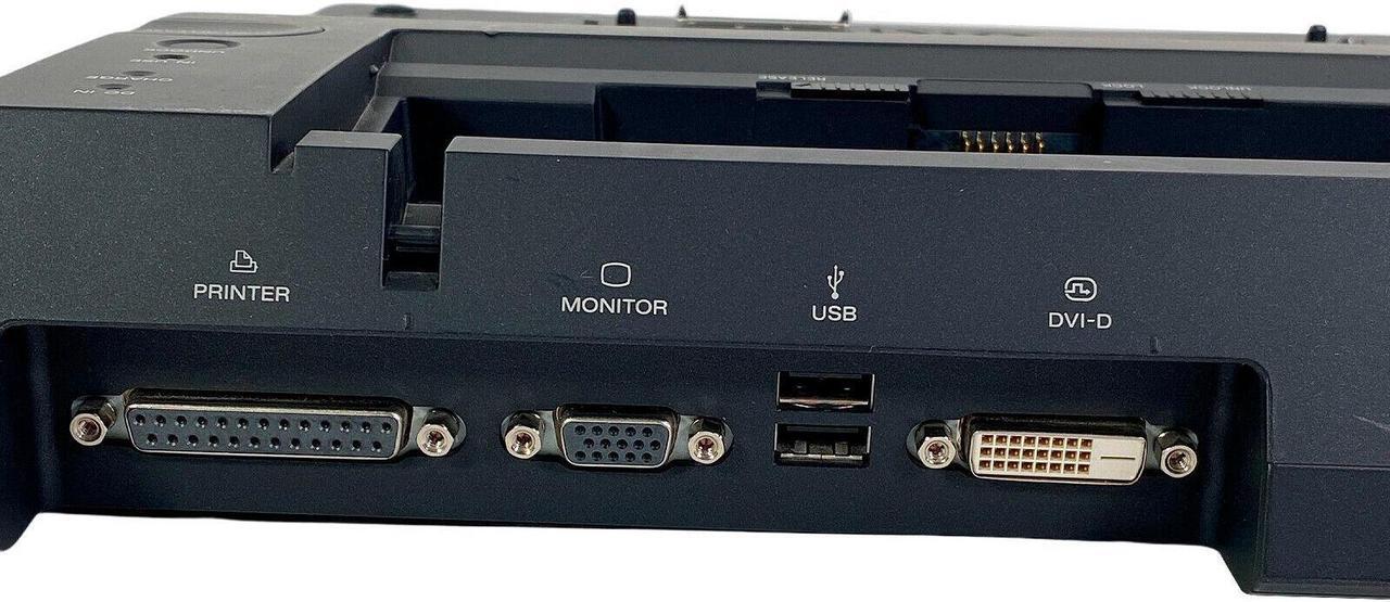 Alt view image 3 of 7 - Genuine Sony VGP-PRBX1 Multi-Function Bay Docking Station w/ Adapter w/ Cord