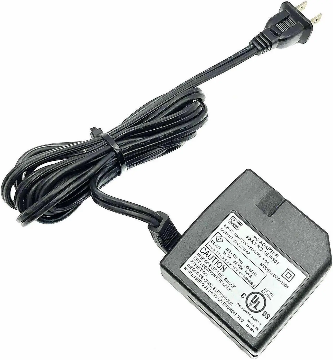 Main image of Genuine Skynet 15J0300 AC/DC Power Supply Adapter 30V 0.4A OEM w/PC