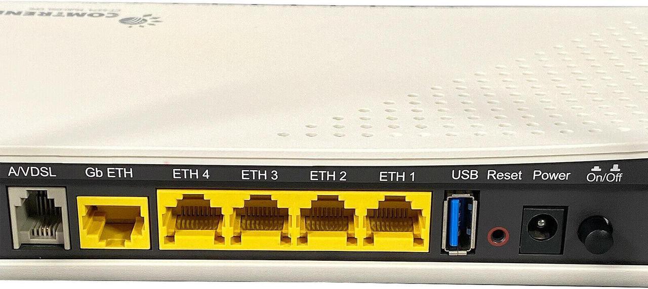 Alt view image 5 of 7 - Comtrend CT-5374 Multi DSL CPE Wireless Router 722419-045 with Adapter