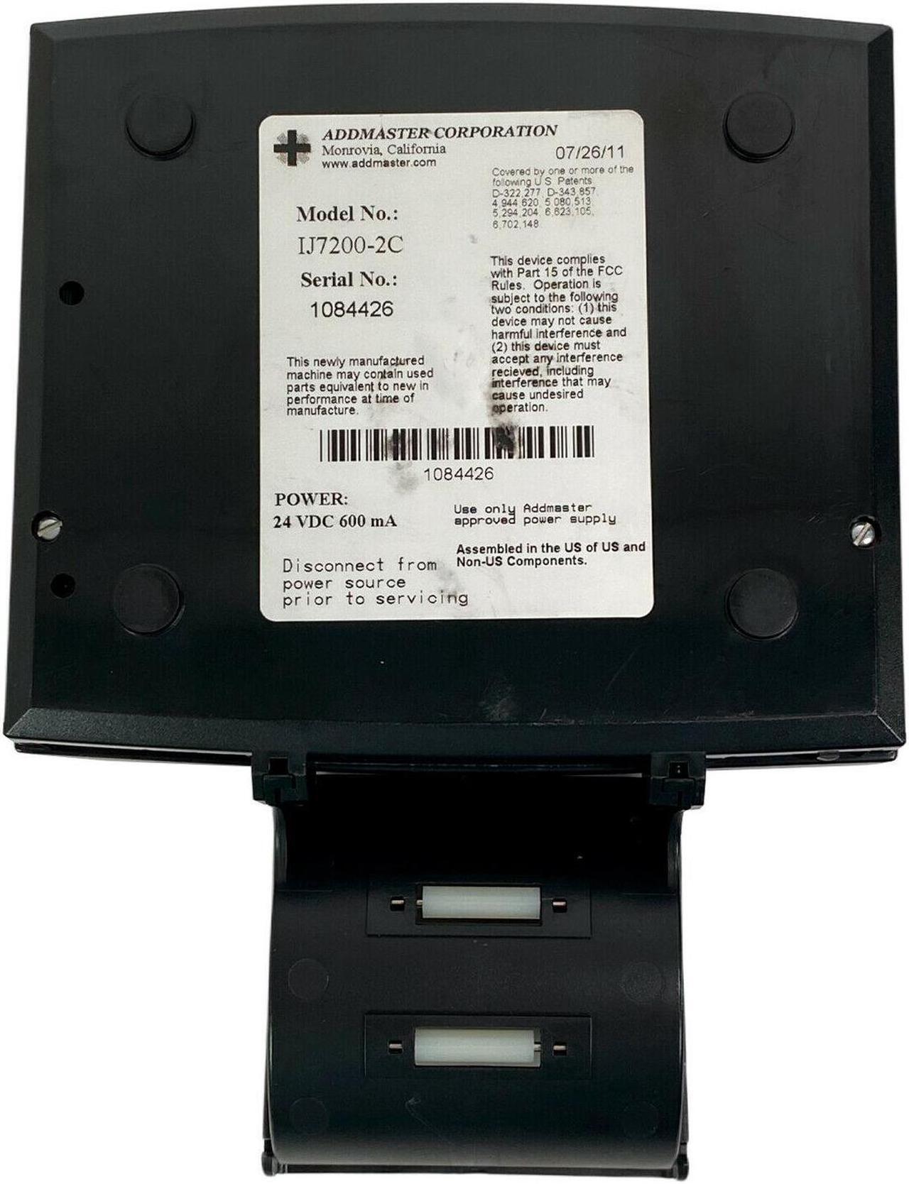 Alt view image 5 of 7 - Addmaster.com IJ7200 InkJet Bank Receipt Validation Printer USB Serial