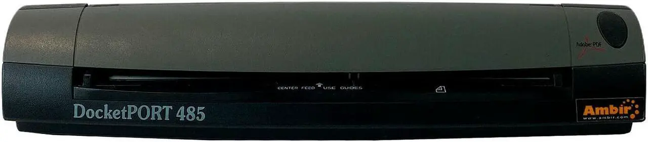 Alt view image 2 of 7 - Ambir Technology DocketPORT 485 Duplex Document Receipt Scanner 600 DPI USB 2.0