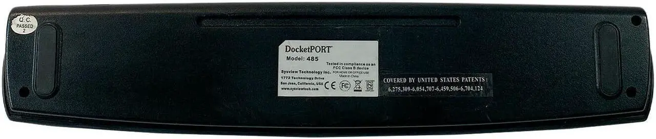 Alt view image 6 of 7 - Ambir Technology DocketPORT 485 Duplex Document Receipt Scanner 600 DPI USB 2.0