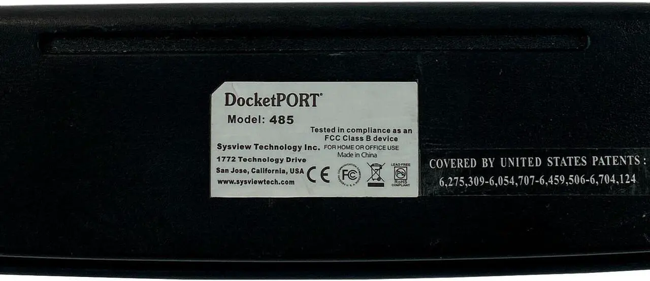 Alt view image 7 of 7 - Ambir Technology DocketPORT 485 Duplex Document Receipt Scanner 600 DPI USB 2.0