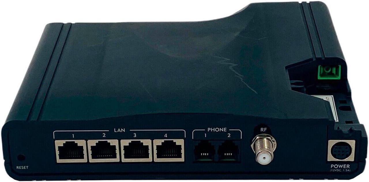 Alt view image 4 of 7 - Calix 726GE-I Indoor Gigabit Optical Network Terminal Modem Router w/ Adapter