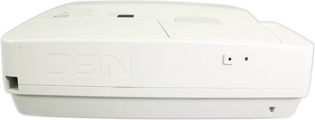 Alt view image 2 of 7 - NEC UM351W 3LCD Widescreen Projector 3500 Lumens WXGA Ultra Short Throw HD 1080p HDMI LAN Speakers with Accessories Bundle (Power Cable, HDMI Cable, Remote)