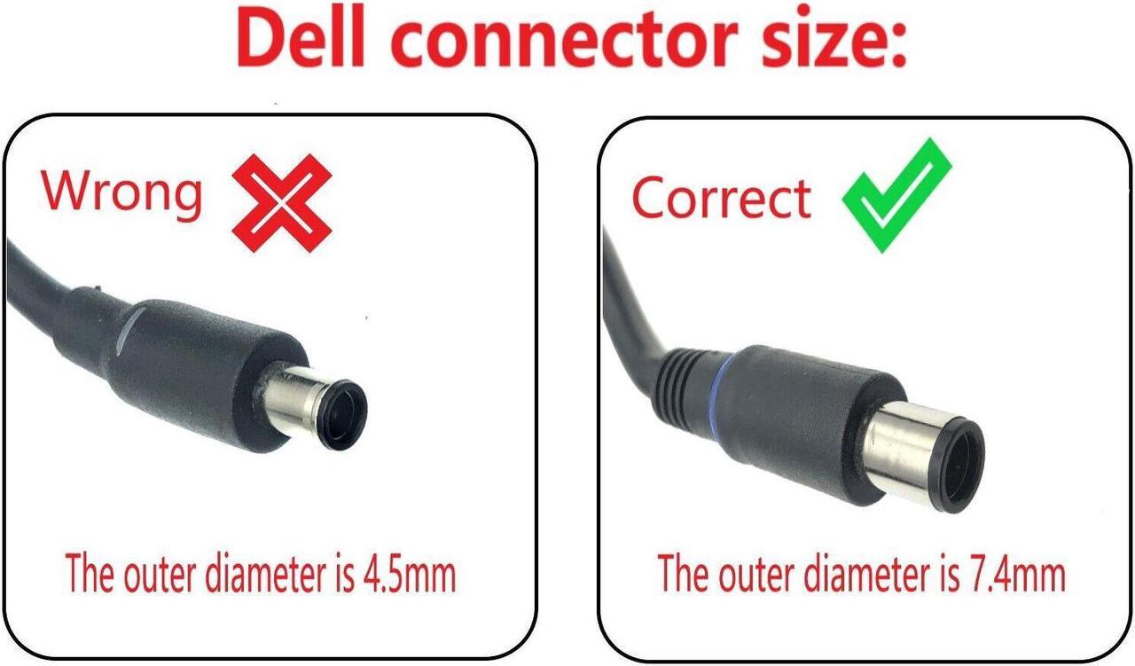 Alt view image 3 of 5 - NEW Genuine Dell 65W 06TM1C MGJN9 0RGFH0 AA65NM121 AC Adapter HA65NS5-00 Laptop Charger 19.5V w/PC OEM