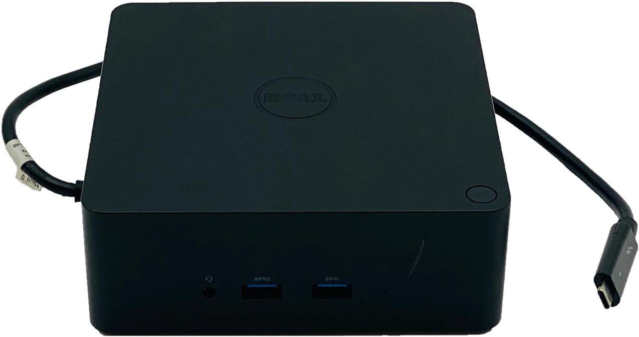Alt view image 4 of 7 - Dell TB16 Thunderbolt Ultra HD 4K Video Docking Station K16A w/ USB-C Cable and 180W AC Adapter