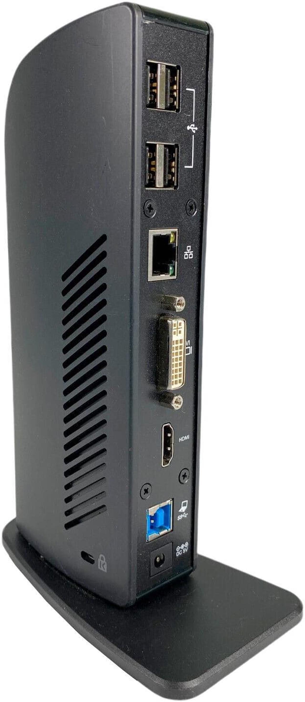 Alt view image 3 of 5 - Kensington M01167 USB 3.0 Docking Station with Dual DVI HDMI VGA Video  sd3500v w/Adapter