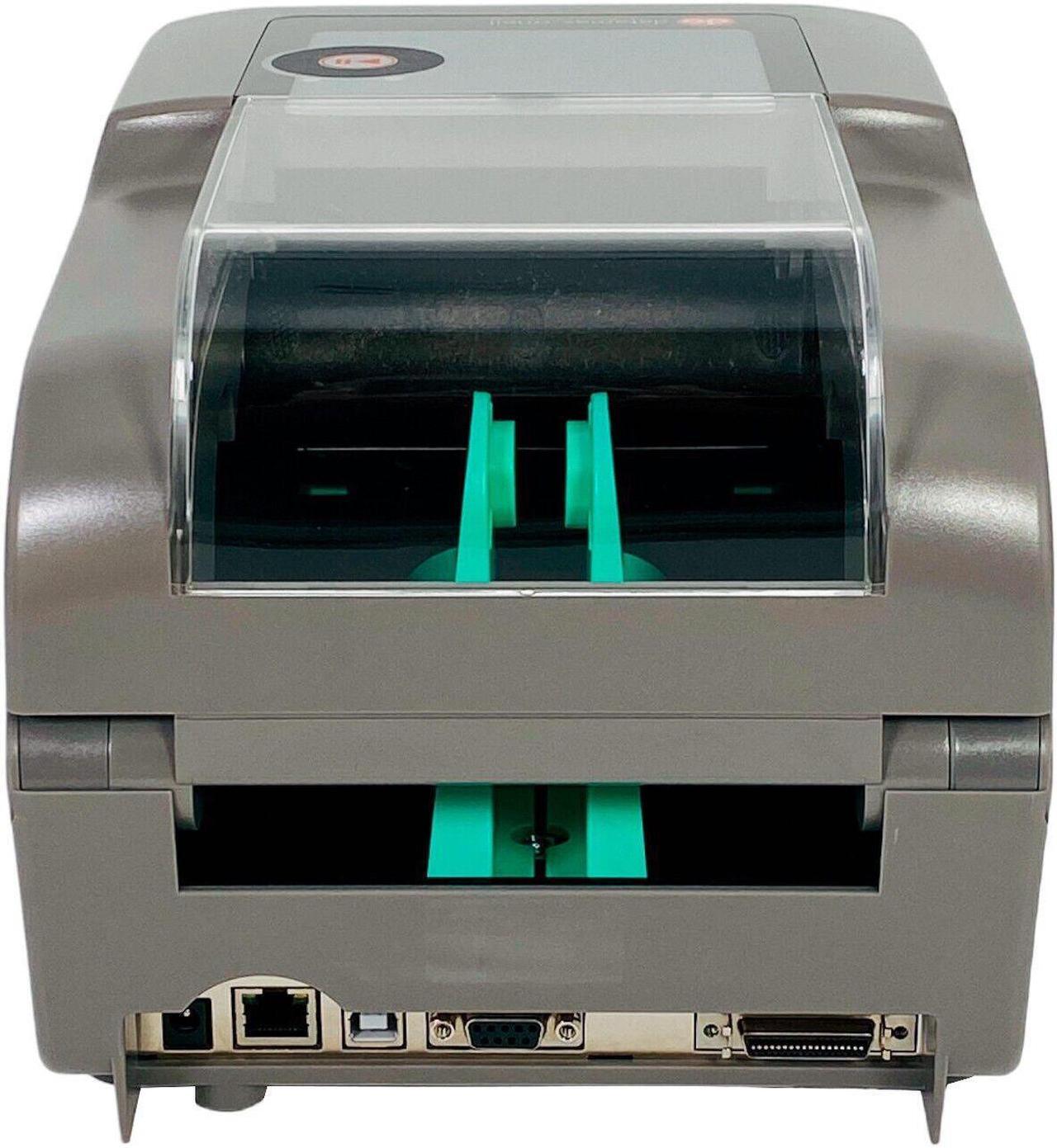 Alt view image 5 of 7 - Datamax E-4205A Mark III  203 x 203 DPI Media Width 4.4 Direct Thermal Barcode Printer Cutter with AC Adapter
